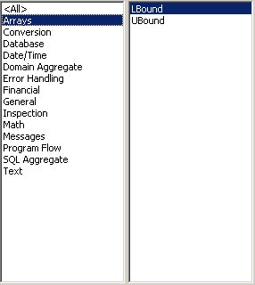 Access VBA kursus - indbyggede VBA funktioner, arrays- fjernundervisning