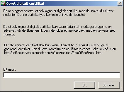 Excel VBA kursus - VBA certifikat - fjernundervisning