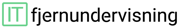 IT-Fjernundervisning Logo